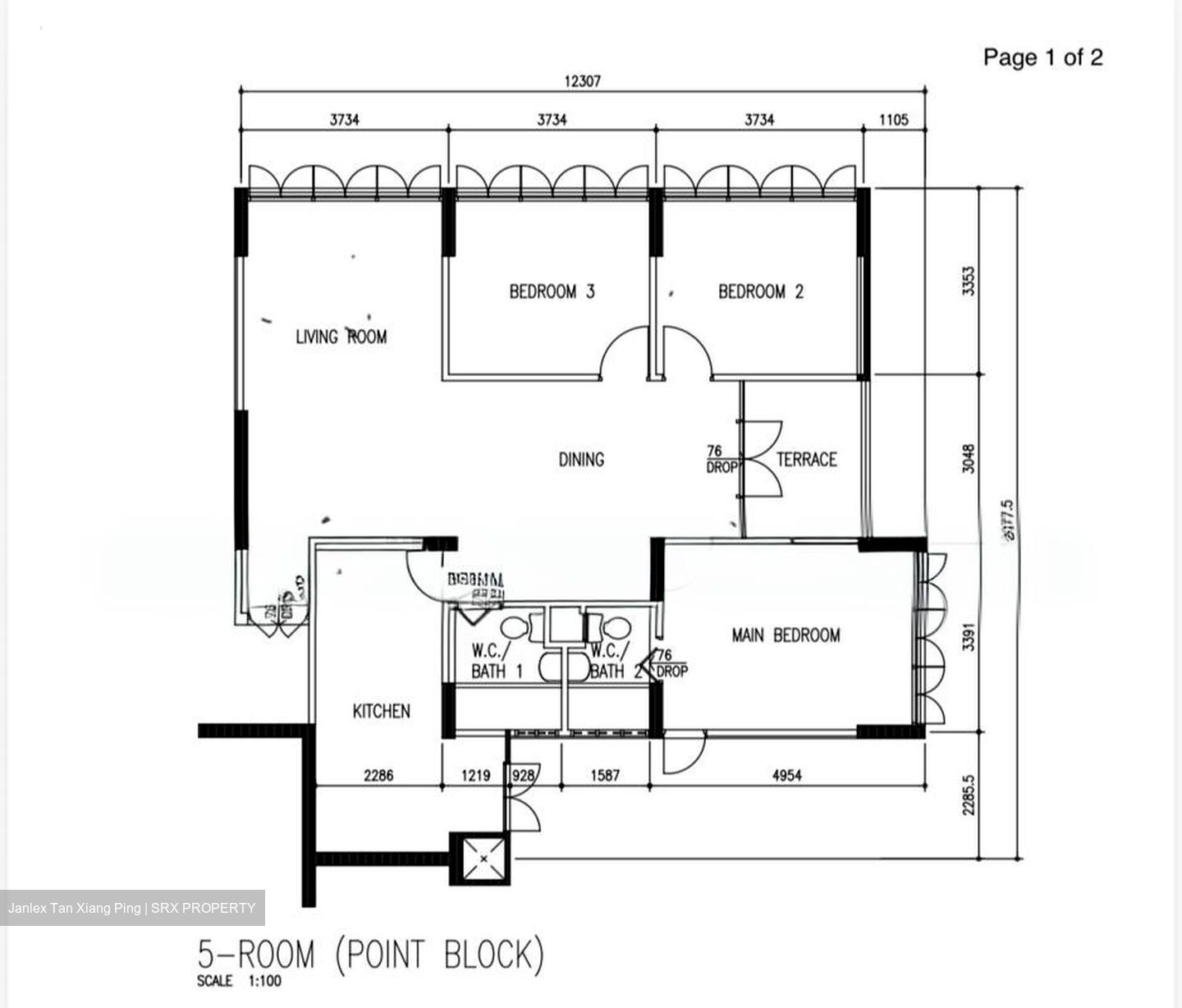 Blk 9 MARSILING DRIVE (Woodlands), HDB 5 Rooms #552024071